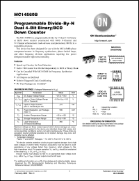 Click here to download MC14569BDWG Datasheet