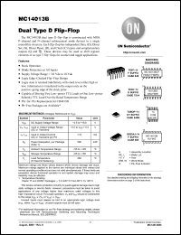Click here to download MC14013BDTR2G Datasheet