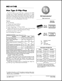 Click here to download MC14174BDR2G Datasheet