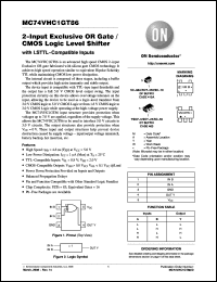 Click here to download M74VHC1GT86DFT1 Datasheet