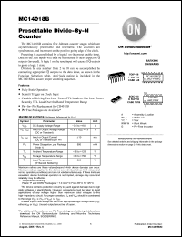 Click here to download MC14018BDR2G Datasheet