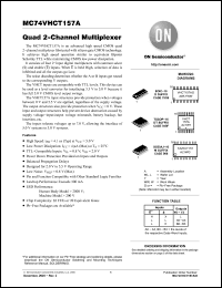 Click here to download M74VHCT157ADTR2G Datasheet