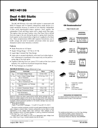Click here to download MC14015BDR2G Datasheet