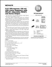 Click here to download NCV4279D2 Datasheet