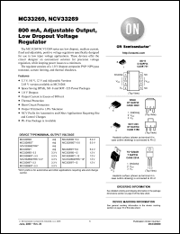 Click here to download MC33269TG Datasheet