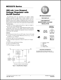 Click here to download MC33375ST-2.5T3G Datasheet