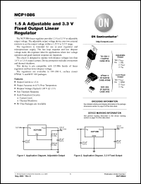 Click here to download NCP1086T-ADJ Datasheet