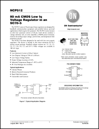 Click here to download NCP512SQ50T1G Datasheet