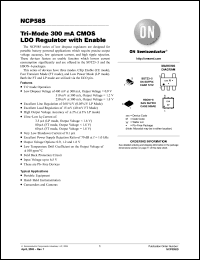 Click here to download NCP585LSN18T1G Datasheet
