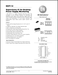 Click here to download NCP112DR2G Datasheet