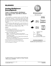 Click here to download NLAS4053DTG Datasheet