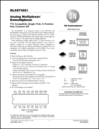 Click here to download NLAST4051DTR2G Datasheet