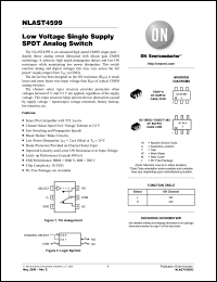 Click here to download NLAST4599DFT2G Datasheet