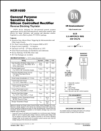 Click here to download NCR169DG Datasheet