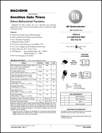 Click here to download MAC4DHM-001 Datasheet