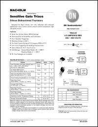 Click here to download MAC4DLM-001 Datasheet