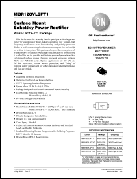 Click here to download MBR120VLSFT1 Datasheet
