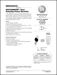 Click here to download MBR2030CTL Datasheet