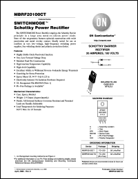 Click here to download MBRF20100CT Datasheet