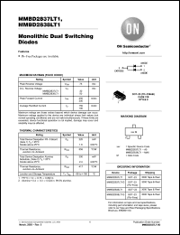 Click here to download MMBD2838LT1G Datasheet