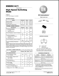 Click here to download MMBD914LT1G Datasheet