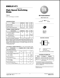 Click here to download MMDL914T1 Datasheet