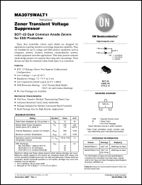 Click here to download MA3075WALT1G Datasheet