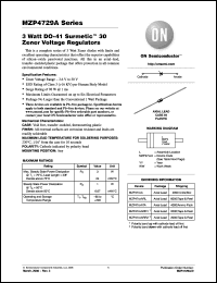 Click here to download MZP4740ARLG Datasheet