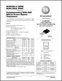 Click here to download MJW3281AG Datasheet