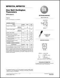 Click here to download MPS6724G Datasheet