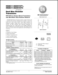 Click here to download NSBC143TDXV6T5G Datasheet
