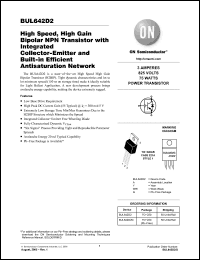 Click here to download BUL642D2 Datasheet