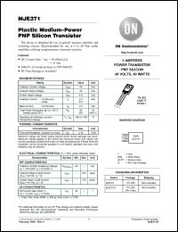 Click here to download MJE371G Datasheet
