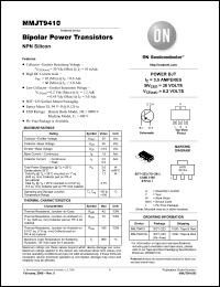 Click here to download MMJT9410T1G Datasheet