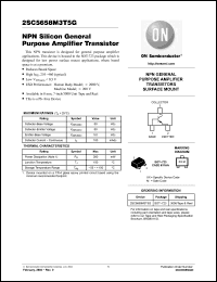 Click here to download 2SC5658M3T5 Datasheet