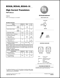 Click here to download BC640ZL1G Datasheet