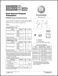 Click here to download BC848CPDW1T1G Datasheet