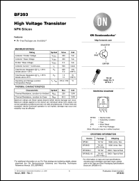 Click here to download BF393ZL1G Datasheet