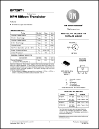 Click here to download BF720T3G Datasheet