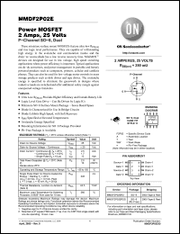 Click here to download MMDF2P02ER2 Datasheet