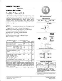 Click here to download MMSF7P03HDR2 Datasheet
