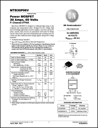 Click here to download MTB30P06VT4 Datasheet