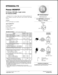 Click here to download NTD3055L170 Datasheet