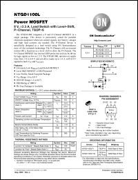 Click here to download NTGD1100LT1 Datasheet