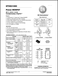 Click here to download NTHD3100CT3 Datasheet