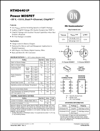 Click here to download NTHD4401PT3 Datasheet