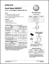 Click here to download NTR2101PT1 Datasheet