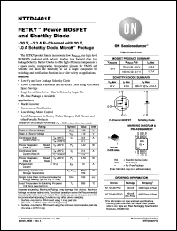 Click here to download NTTD4401FR2G Datasheet