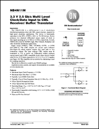Click here to download NB4N11 Datasheet