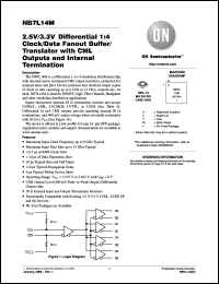 Click here to download NB7L14 Datasheet